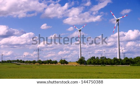 wind generator, electrical tower