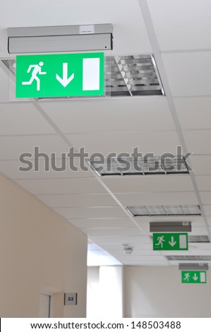 Emergency escape signs