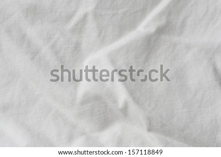 wrinkled cloth