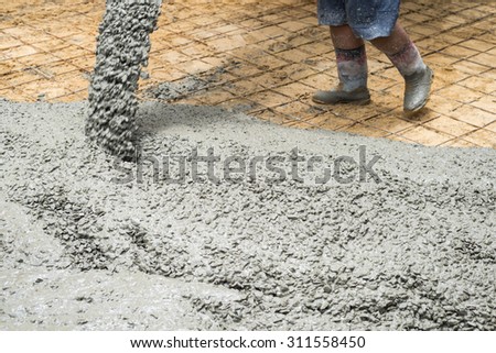Cement road building series