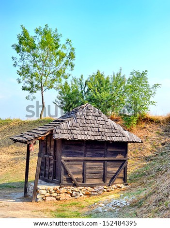 Small ethno house in Serbia
