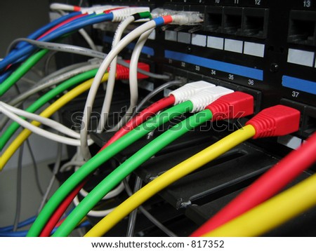 Computer cables.