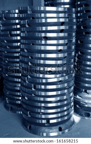 Round steel roller bearings