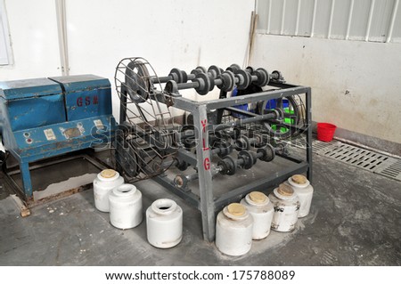 Ceramic factory equipment