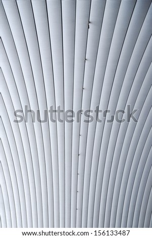 arch shape of roof ceiling