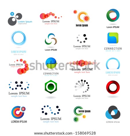 Business Icons Set - Isolated On White Background - Vector Illustration, Graphic Design Editable For Your Design, Flat Icons 