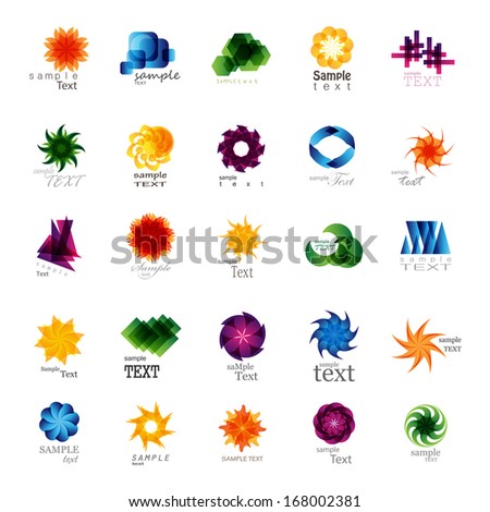 Unusual Icons Set - Isolated On White Background - Vector Illustration, Graphic Design Editable For Your Design.  