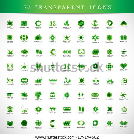 Unusual Icons Set - Isolated On Gray Background - Vector Illustration, Graphic Design Editable For Your Design