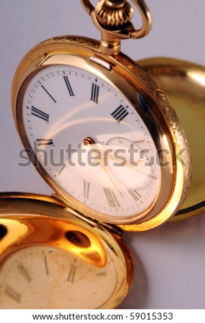 Golden Pocket Watch