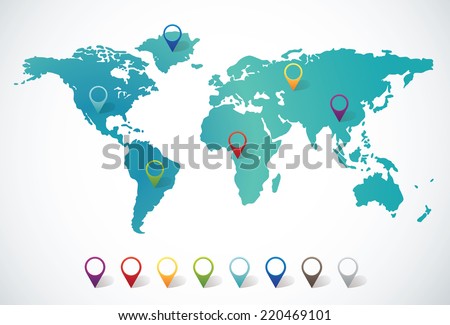 world pin map
