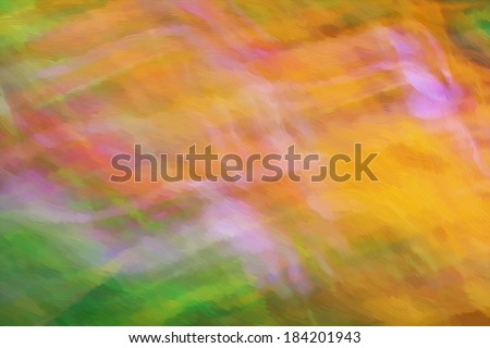 Bbright Colorful light streaks abstract background painting oil in yellow, green and pink colors