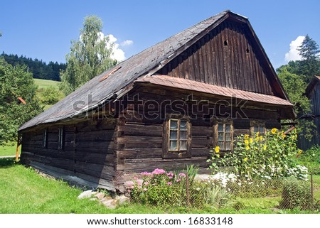 rustic house, Beskydy, Czech Republic