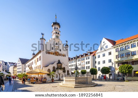 Similar – Image, Stock Photo Kempten Tourism Trip