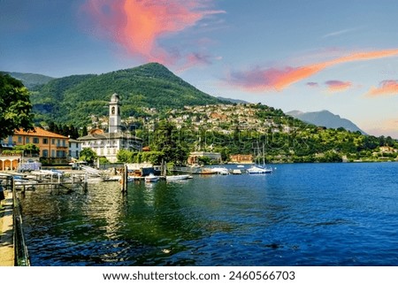 Similar – Image, Stock Photo Torbole / Lake di garda