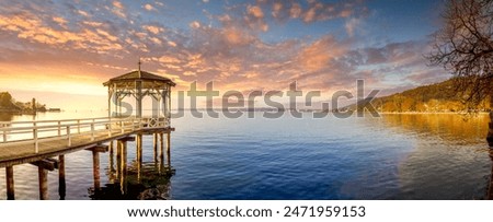 Similar – Image, Stock Photo Shipping on Lake Constance