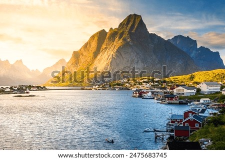 Image, Stock Photo Landscape in Norway Nature