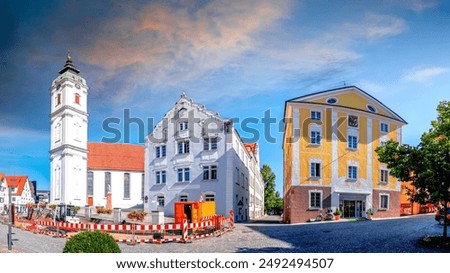 Similar – Image, Stock Photo Center Parks Allgäu