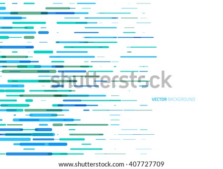Abstract horizontal colored lines