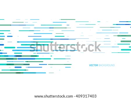 Abstract horizontal colored lines