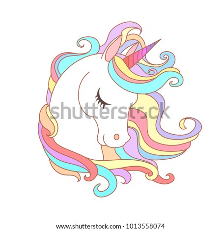 Unicorn Head Drawing | Free download on ClipArtMag