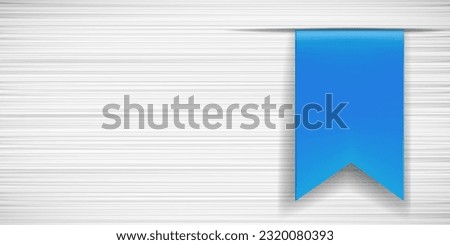 Book pages with a bookmark close-up. Vector background