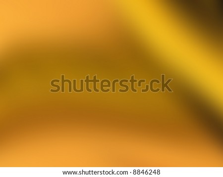 Yellow computer generated image with silky effect for backgrounds