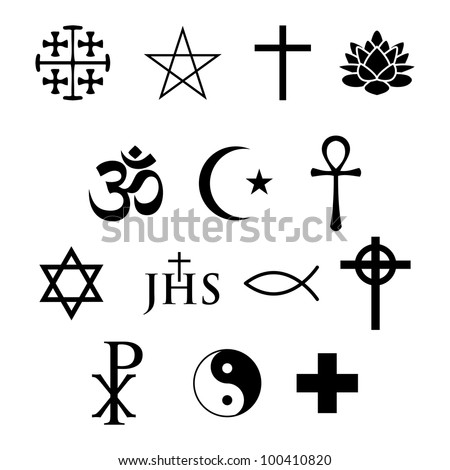 set of 14 religious icons