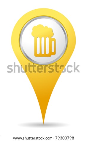 location bar icon with beer drawing