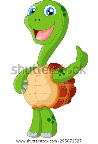 Turtle-Thumbs Up Free Vector / 4Vector