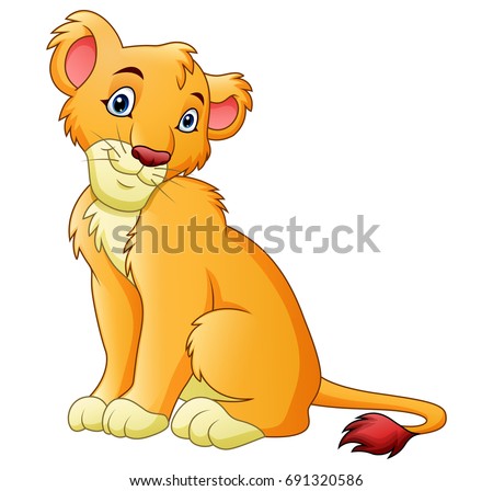 Cartoon Lioness 22 Buy Clip Art Gambar Kucing Liar Kartun, Fire 