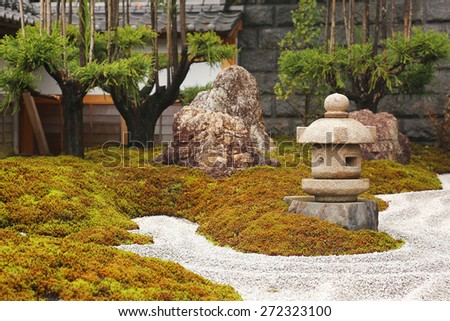Japanese Zen Garden in Kamakura