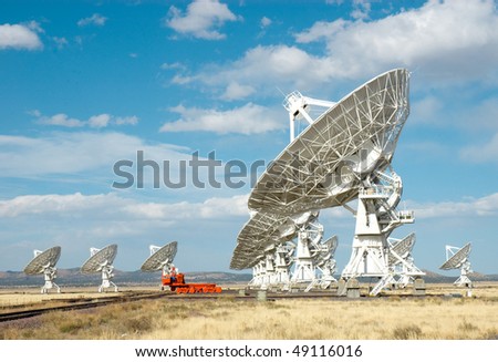 Very Large Array radio telescopes