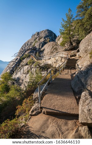 Similar – Image, Stock Photo moro rock sequoia national park