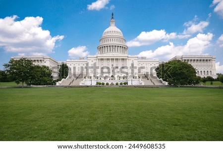 Similar – Image, Stock Photo Dome of the American Orphanage in Potsdam