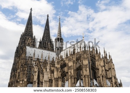 Similar – Image, Stock Photo Cologne church towers