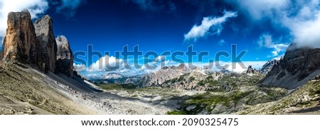 Similar – Image, Stock Photo Dreizinnenhuette