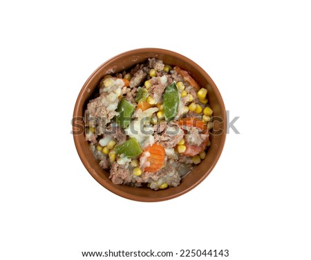 Charquican - is a Chilean stew dish. It is also popular in Argentina, Peru, Bolivia and other countries in the Andean region.