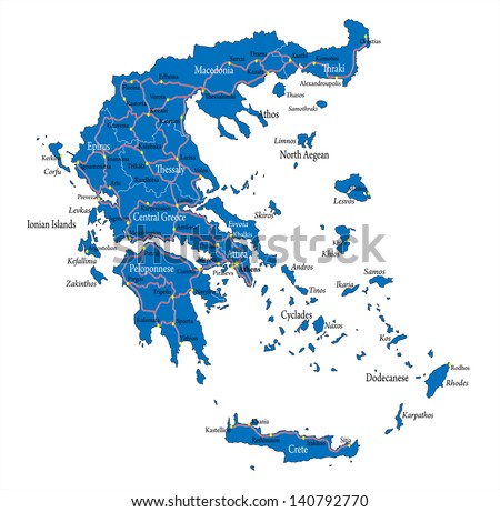 Greece map