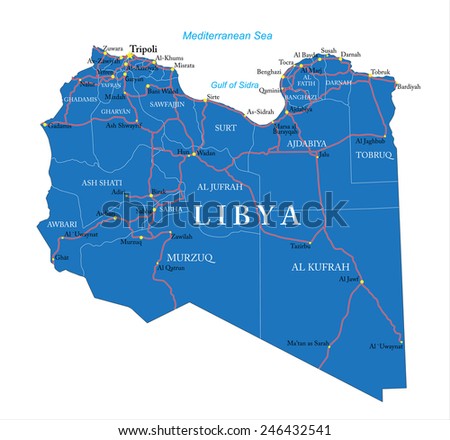 Libya map