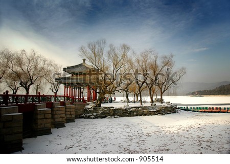 Winter - summer palace in Beijing