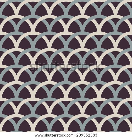 Retro seamless pattern. Elegant abstract background.