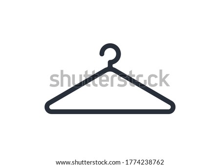 Similar – Image, Stock Photo empty cloakroom Coatrobe