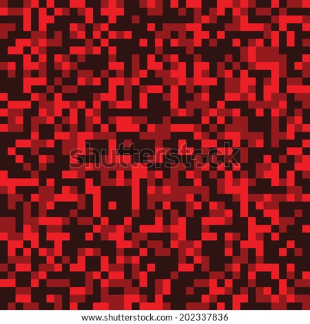 Extreme Red Seamless Digital Camo Vector - 202337836 : Shutterstock