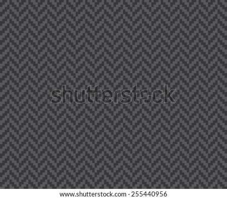 Seamless dark gray vintage pixel herringbone pattern