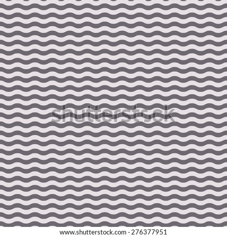 Seamless inverse black and white op art rounded zigzag pattern