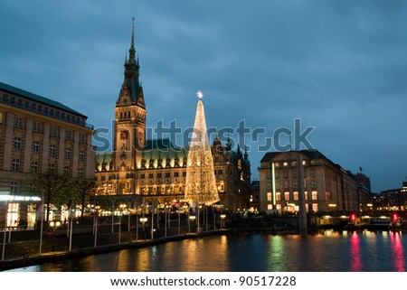 Similar – Foto Bild Hamburg Stadt orange rot