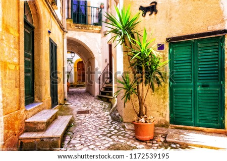 Similar – Image, Stock Photo Otranto in Italy otranto