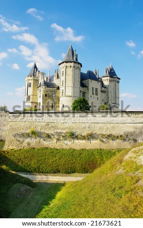 beautiful medieval Saumur castle - Loire valley (from my castles collection)