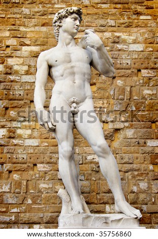 David sculpture in Florence