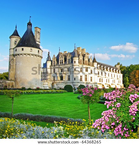 beautiful Chenonceau castle (from my castle collection)